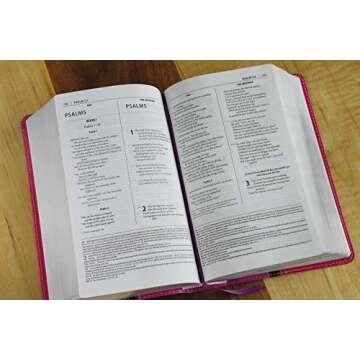 NIV, The Message, Parallel Study Bible, Leathersoft, Pink: Two Bible Versions Together with NIV Study Bible Notes