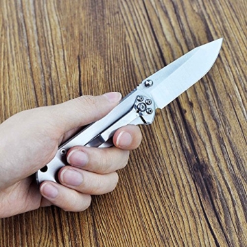 Sanrenmu 7010 Folding Pocket Knife for Everyday Carry