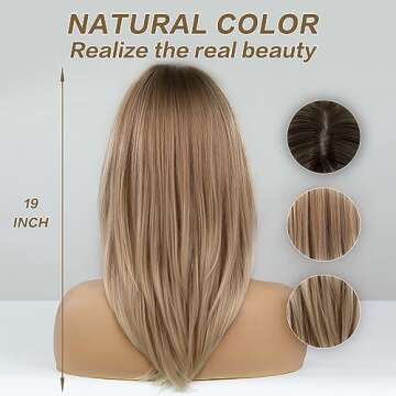 Stylish HAIRCUBE Layered Wigs for Women - Premium Synthetic Hair