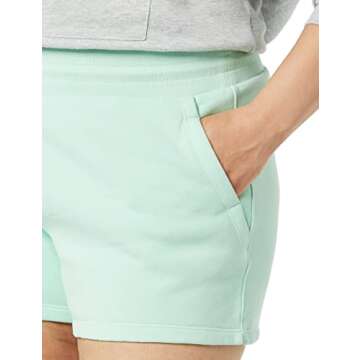 Amazon Brand - Goodthreads Women's Heritage Fleece Drawstring Shorts