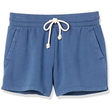 Amazon Brand - Goodthreads Women's Heritage Fleece Drawstring Shorts