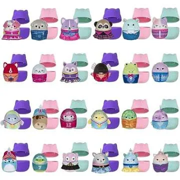 Squishmallows Squishville Series 10 Mini Mystery Plush (5 Pack) Official Jazwares Plush - Collectibl...