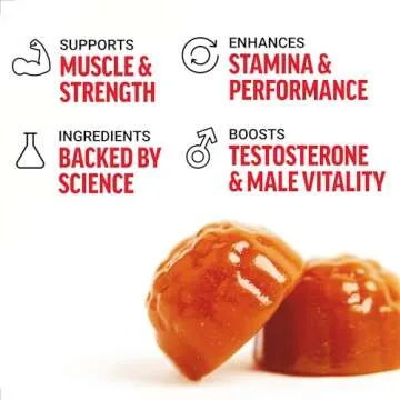 Force Factor Test X180 Gummies - Boost Your Testosterone Naturally