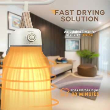 Minanov Portable Clothes Dryer for Travel and Home