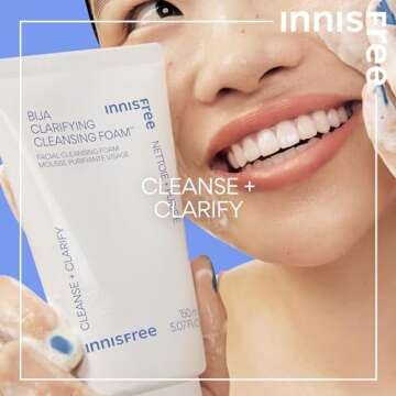 innisfree Bija Clarifying Cleansing Foam – Perfect for Clear Skin