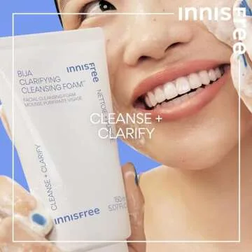 innisfree Bija Clarifying Cleansing Foam – Perfect for Clear Skin