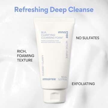 innisfree Bija Clarifying Cleansing Foam – Perfect for Clear Skin