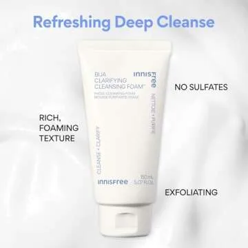innisfree Bija Clarifying Cleansing Foam – Perfect for Clear Skin
