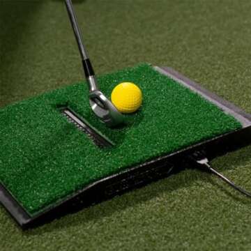 OptiShot 2 Golf Simulator for Home with Net and Mat | Golf in A Box