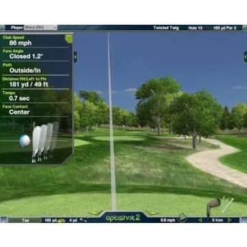 OptiShot 2 Golf Simulator for Home with Net and Mat | Golf in A Box
