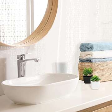 Nattol Mini Artificial Succulent Plants Potted in Square Modern Ceramic Pots, Faux Plants for Home & Office Table Decor, Bedroom Bathroom Birthday Gift, Set of 4