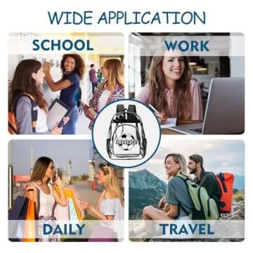 Customized Clear Backpacks for Boys - Stylish School Gear