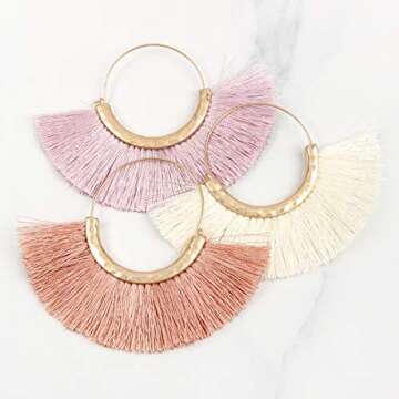 Bohemian Statement Tassel Earrings for Every Occasion