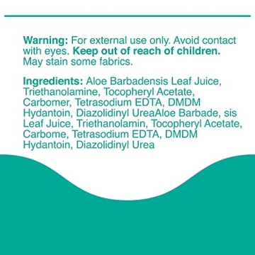 Eden Dews Aloe Vera Gel for Skin Moisturizing Travel Size