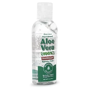 Eden Dews Aloe Vera Gel for Skin Moisturizing Travel Size