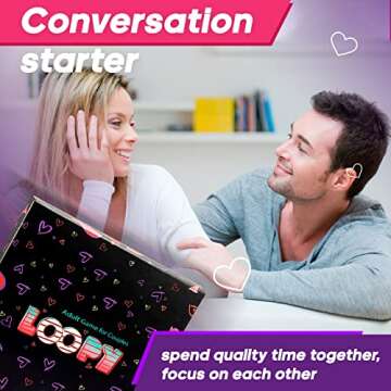 LOOPY Adult Game for Couples - Date Night Box - Couples Games and Couples Gifts to Spice Up Relation...