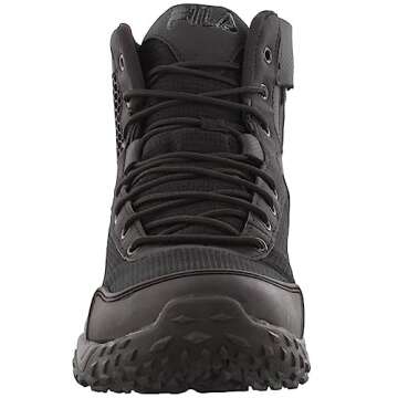 Fila Men's Chastizer Tactical Shoes - Durable Comfort in Black
