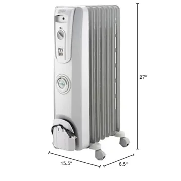 De'Longhi Oil Filled Radiator Heater for Cozy Spaces