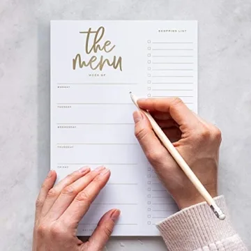 Bliss Collections Weekly Meal Planner for Organized Meal Prep