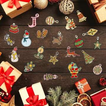 Hewolly Christmas Shrinky Plastic Papers with Templates