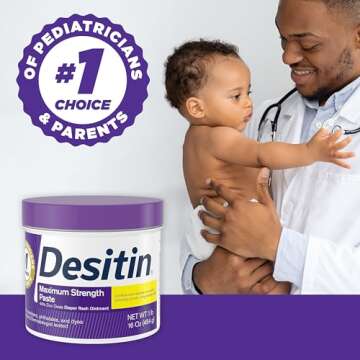 Desitin Maximum Strength Diaper Rash Cream for Babies 16oz