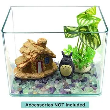 WAYBER Decorative Crystal Pebbles for Home and Aquarium