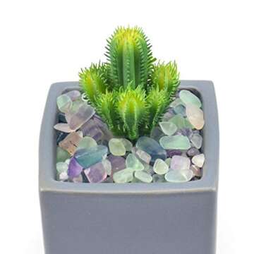 WAYBER Decorative Crystal Pebbles for Home and Aquarium