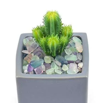 WAYBER Decorative Crystal Pebbles for Home and Aquarium