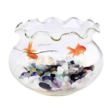WAYBER Decorative Crystal Pebbles for Home and Aquarium