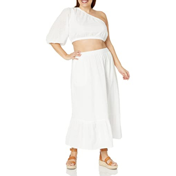 Stylish Anupa Cotton Tiered Midi Skirt for Women