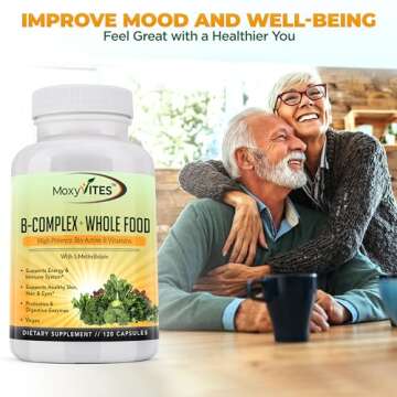 MoxyVites Vitamin B Complex for Energy & Stress Support