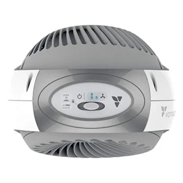 Vornadobaby Breesi Nursery Air Circulator Fan for Baby and Kids Room with Child Lock, Hidden Cord Storage, Finger-Friendly Design, White