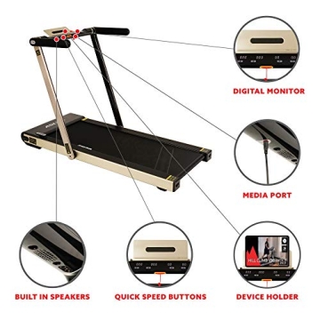 Asuna Folding Treadmill for Home Use – Sleek & Stylish