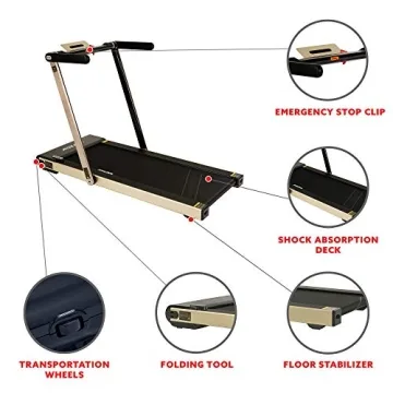 Asuna Folding Treadmill for Home Use – Sleek & Stylish