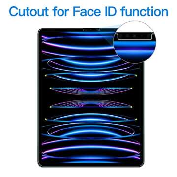 JETech iPad Pro 12.9-Inch Screen Protector - Tempered Glass