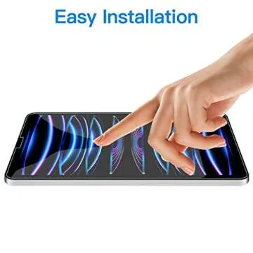 JETech iPad Pro 12.9-Inch Screen Protector - Tempered Glass