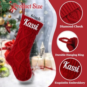 Personalized Christmas Stocking for Festive Cheer
