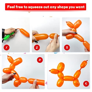 Durable 260Q Long Balloons for Creative Balloon Art