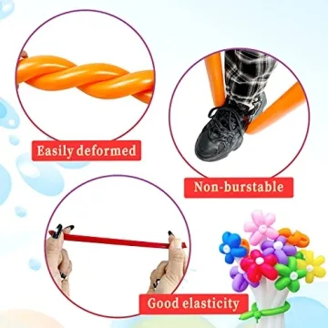 Durable 260Q Long Balloons for Creative Balloon Art