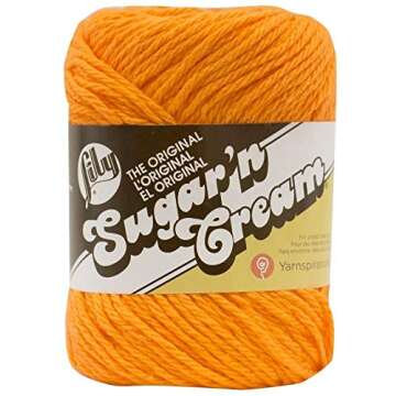 Lily Sugar n' Cream Solid Variety Assortment 6 Pack Bundle 100 Percent Cotton Medium 4 Worsted (Multicolor)