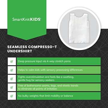 SmartKnitKIDS Compresso-T Sensory Compression Shirt