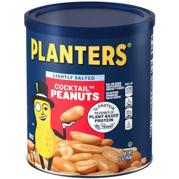 PLANTERS Lightly Salted Dry Roasted Peanuts 16 Oz