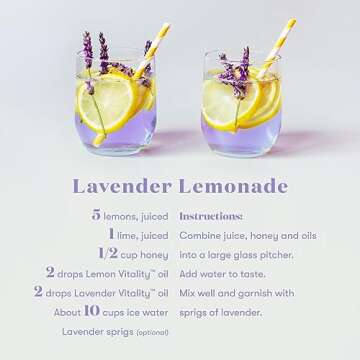 Young Living Vitality Lemon Essential Oil 5ml - 100% Pure, Zesty and Refreshing Citrus Flavor for Culinary Delights - Zest Up Your Dishes and Beverages - Brighten Your Recipes with Freshness