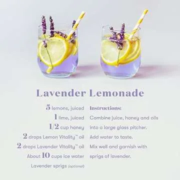 Young Living Vitality Lemon Essential Oil 5ml - 100% Pure, Zesty and Refreshing Citrus Flavor for Culinary Delights - Zest Up Your Dishes and Beverages - Brighten Your Recipes with Freshness