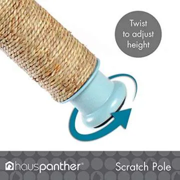 Hauspanther Adjustable Seagrass Cat Scratcher for All Cats