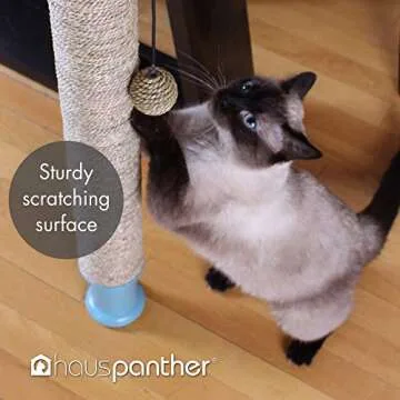 Hauspanther Adjustable Seagrass Cat Scratcher for All Cats