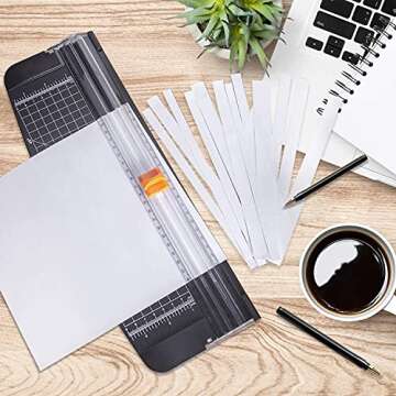 A4 Paper Cutter with Safety Guard for Precise Cuts and Crafts