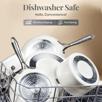 Gotham Steel Nonstick Ceramic Cookware Set - 20 Pieces