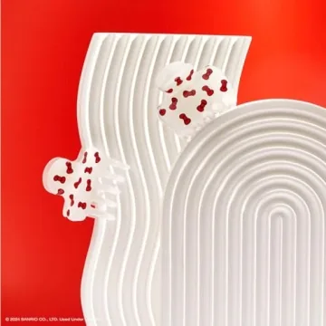 Hello Kitty Kitsch Recycled Medium Hair Clips for Women