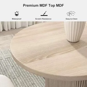 Homary Extendable Dining Table for 6 | Modern Design